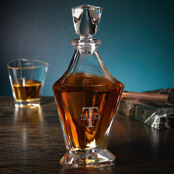 Darby Home Co McChord Engraved 25 oz. Whiskey Decanter Wayfair